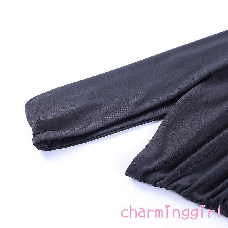 Áo trễ vai màu trơn không dây thời trang mùa hè cho nữ | BigBuy360 - bigbuy360.vn