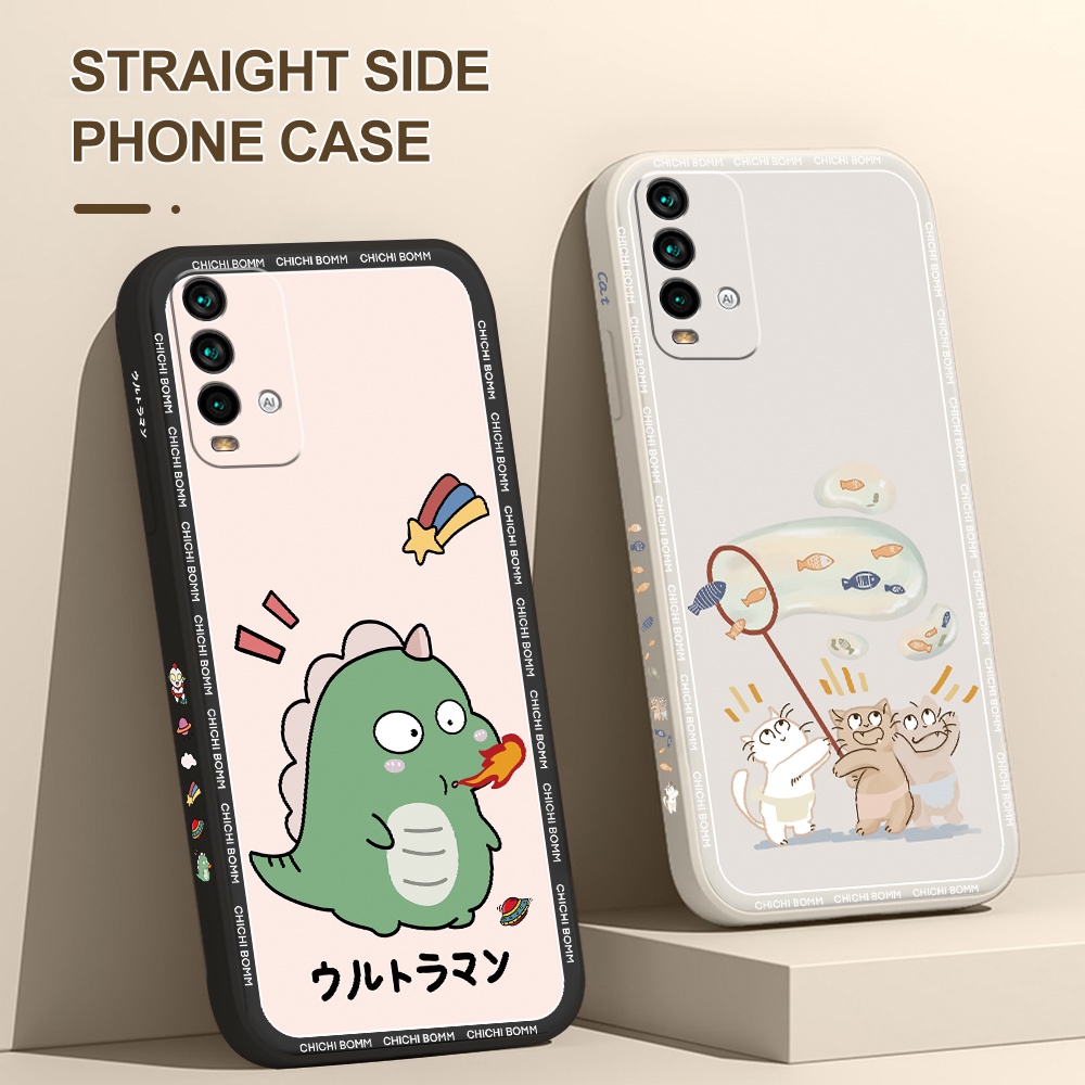 Ốp Điện Thoại Silicon Mềm Hình Mèo Cho Xiaomi Redmi 10 9T 9C NFC 9A 9 8A 8 6 6A NOTE 11 10 9 8 7 PRO 9S 4G 5G K20 PRO K30 30i