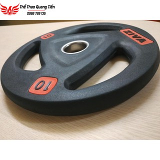 Tạ đĩa cao su Ziva 10Kg cao cấp 2021