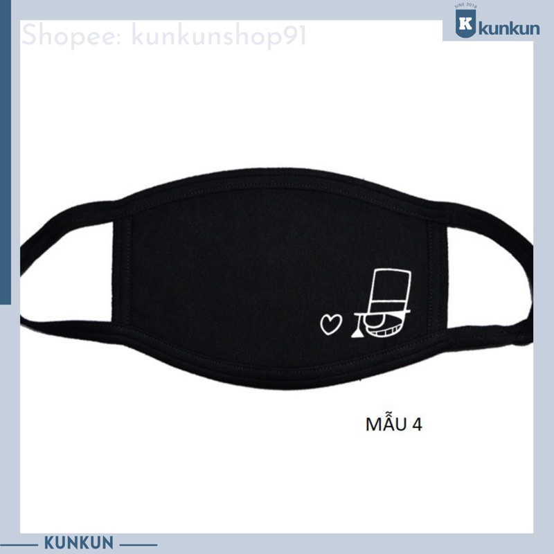 Khẩu Trang Vải Thám Tử Lừng Danh CONAN - Khẩu Trang Anime