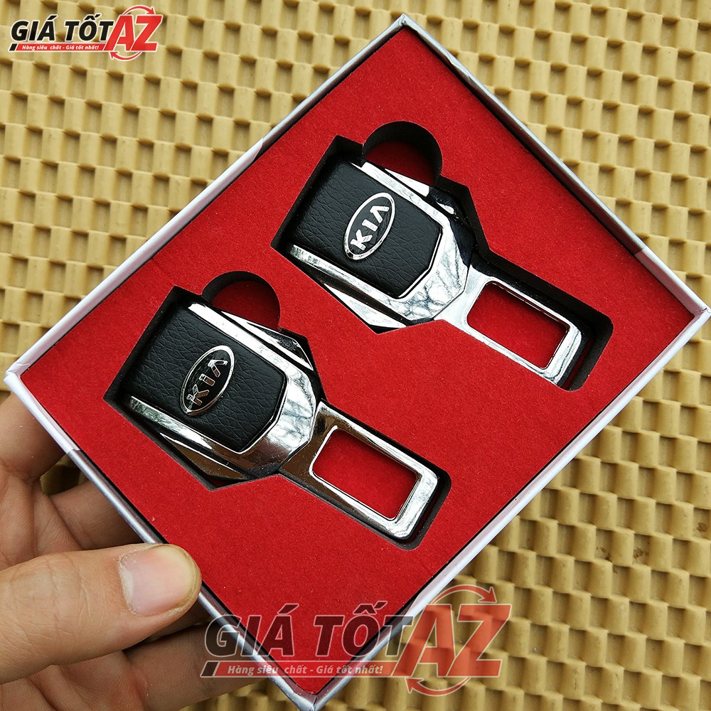 Chốt ngắt cảnh báo thắt đai an toàn xe ô tô - Logo KIA