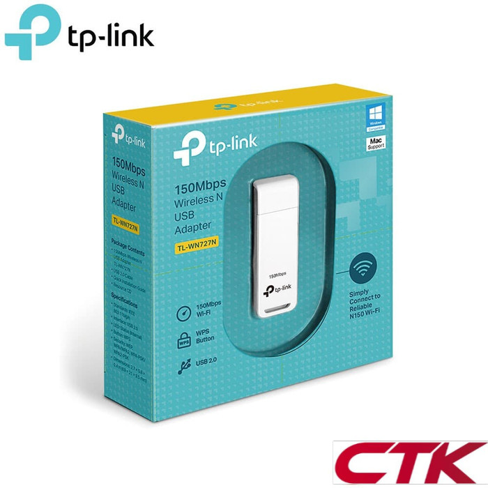 Usb Wifi Không Dây Tp-Link Tl-Wn727N: Tplink 150mbps