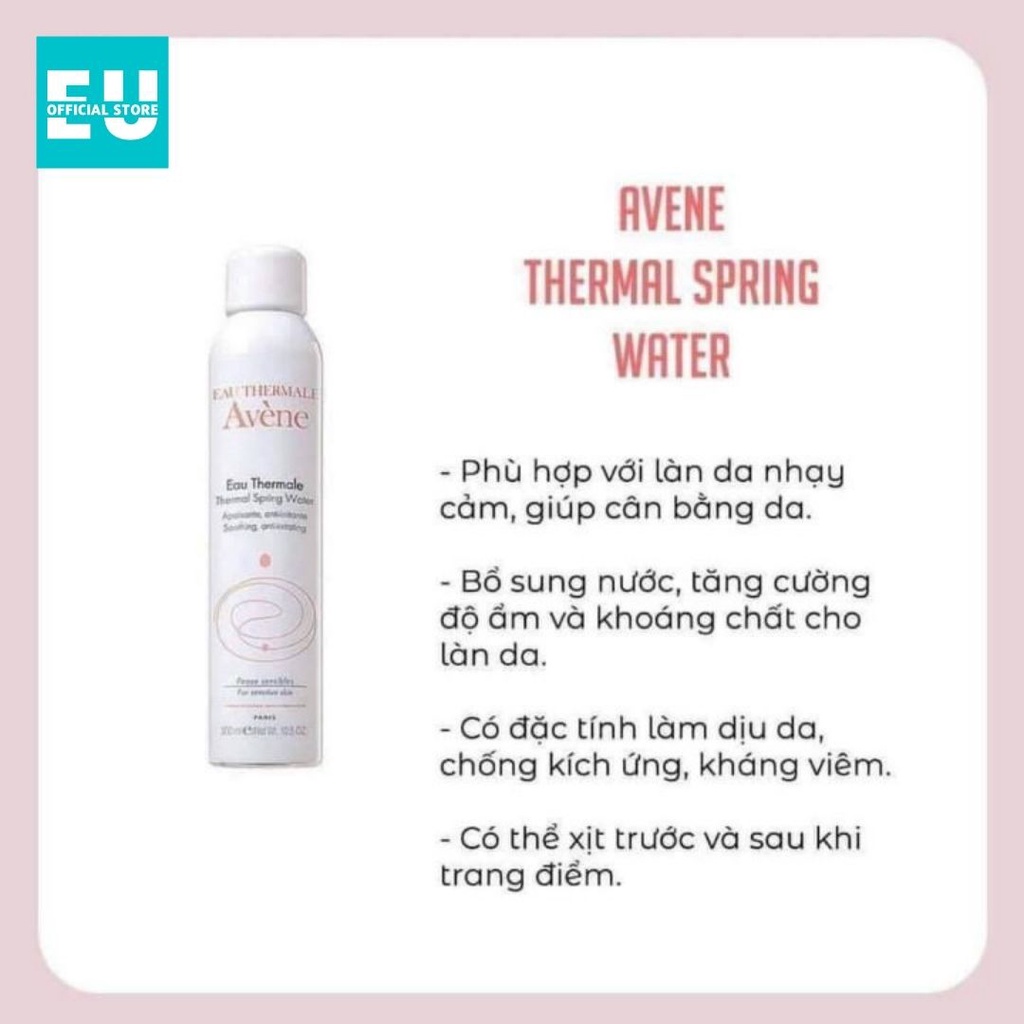 Xịt Khoáng Cấp Ẩm Avene 300ml