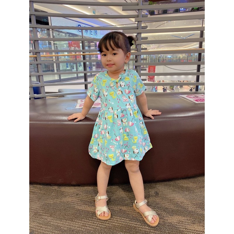 Váy cotton cho bé