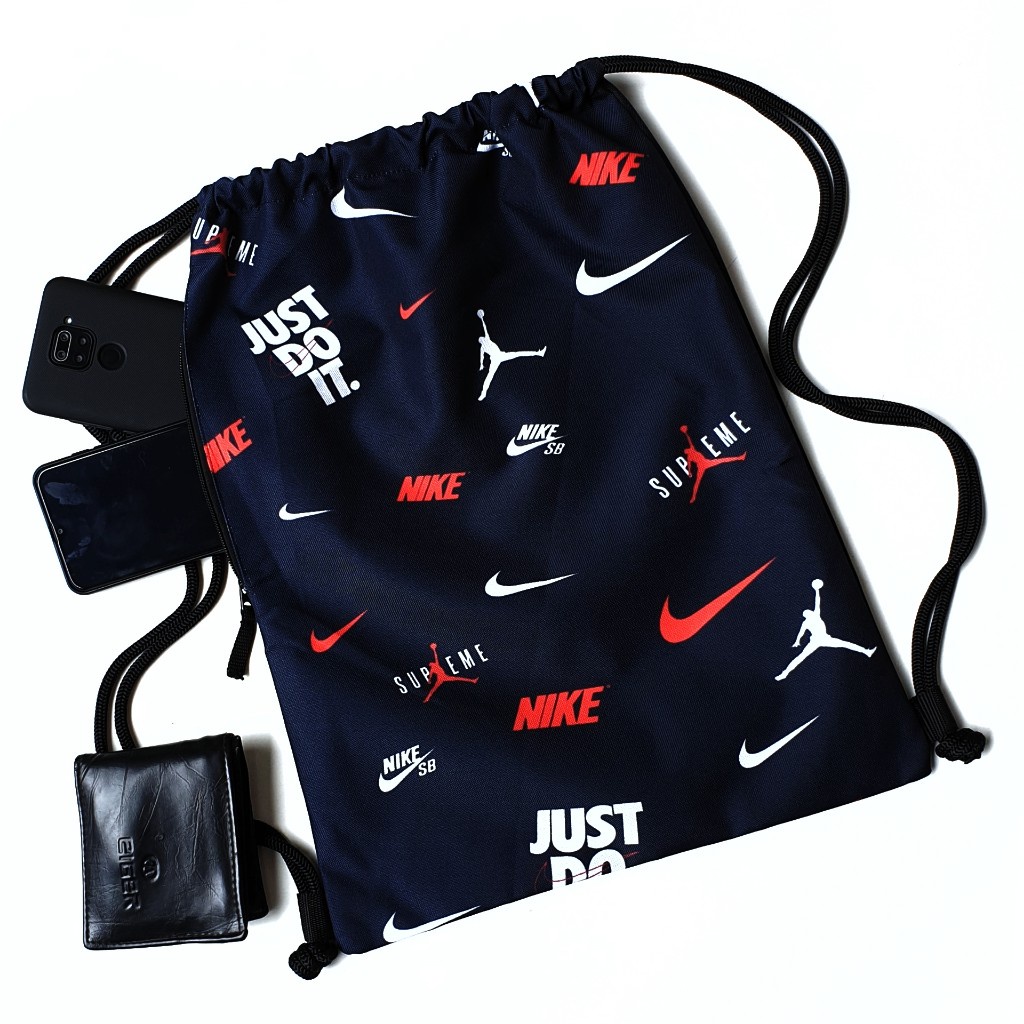 Túi Dây Rút Nike Đựng Đồ Tập Gym / Bóng Đá Tiện Dụng