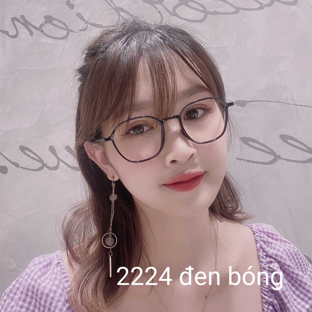 Kính Gọng Dẻo Mắt Lục Lăng G STORE Gọng Kính Cận Nữ Kiểu Dáng Mắt Tròn Đa Dạng Màu Sắc  2224 | BigBuy360 - bigbuy360.vn