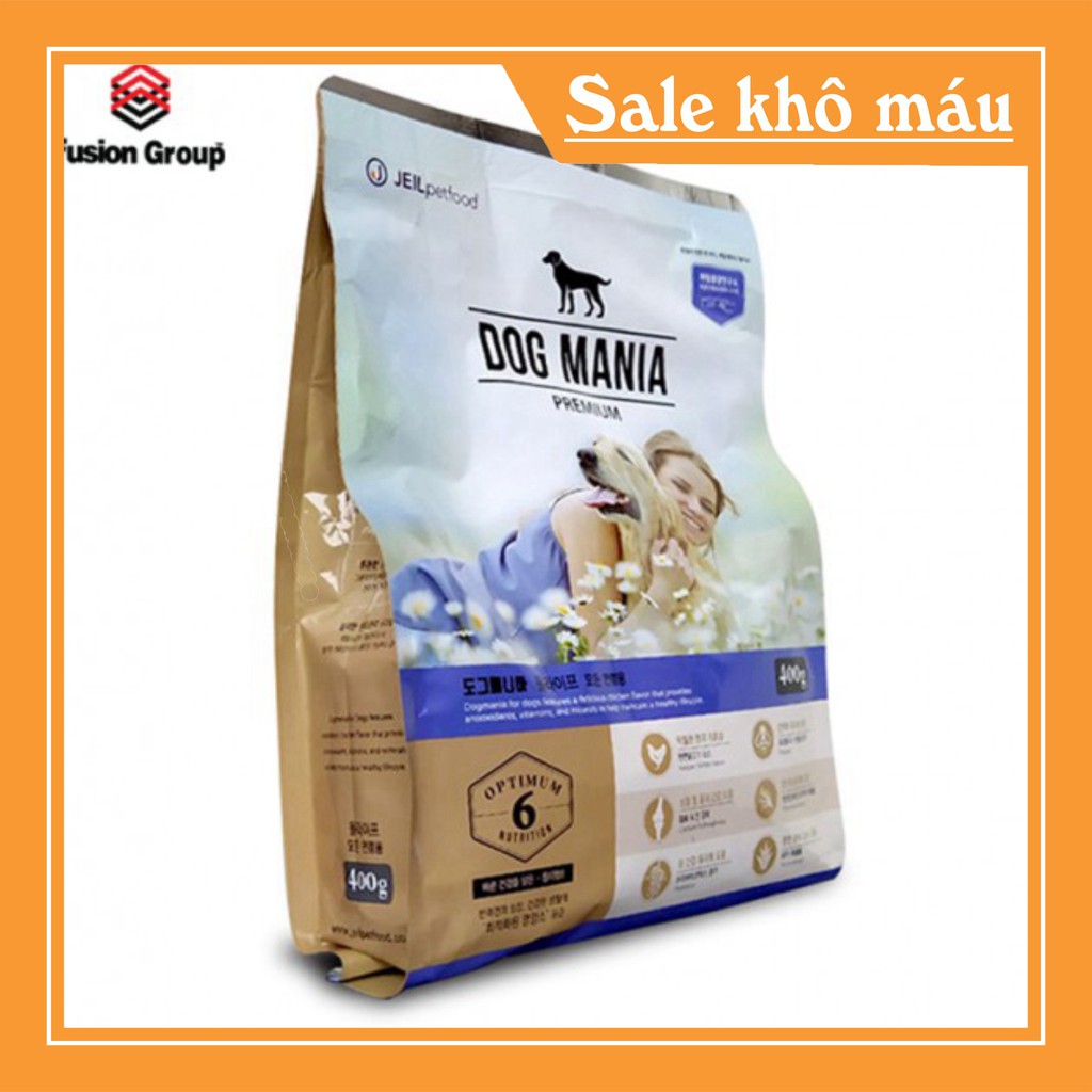 [FLASH SALE]  Thức ăn chó dog mania bao 5kg