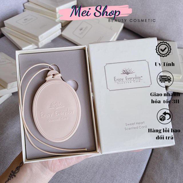 Sáp Thơm, Thẻ Thơm Enjoy Everyday Scented Card Treo Tủ Quân Áo , Ô Tô , Nhà Vệ Sinh Khử Mùi Ẩm Mốc