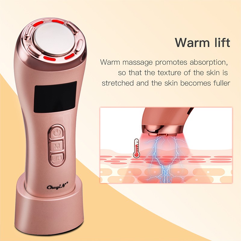 [Mã FMCGMALL - 8% đơn 250K] Máy Mát Xa Mặt CkeyiN MR539 Nóng Và Lạnh Sử Dụng Tia Ion Âm Và Dương Giúp Làm Sạch Sâu | BigBuy360 - bigbuy360.vn