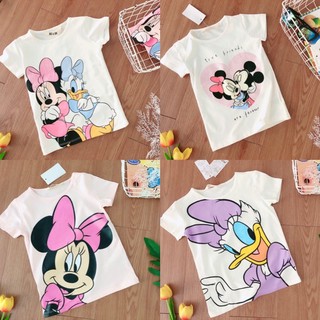 Áo bé gái HM áo thun cotton