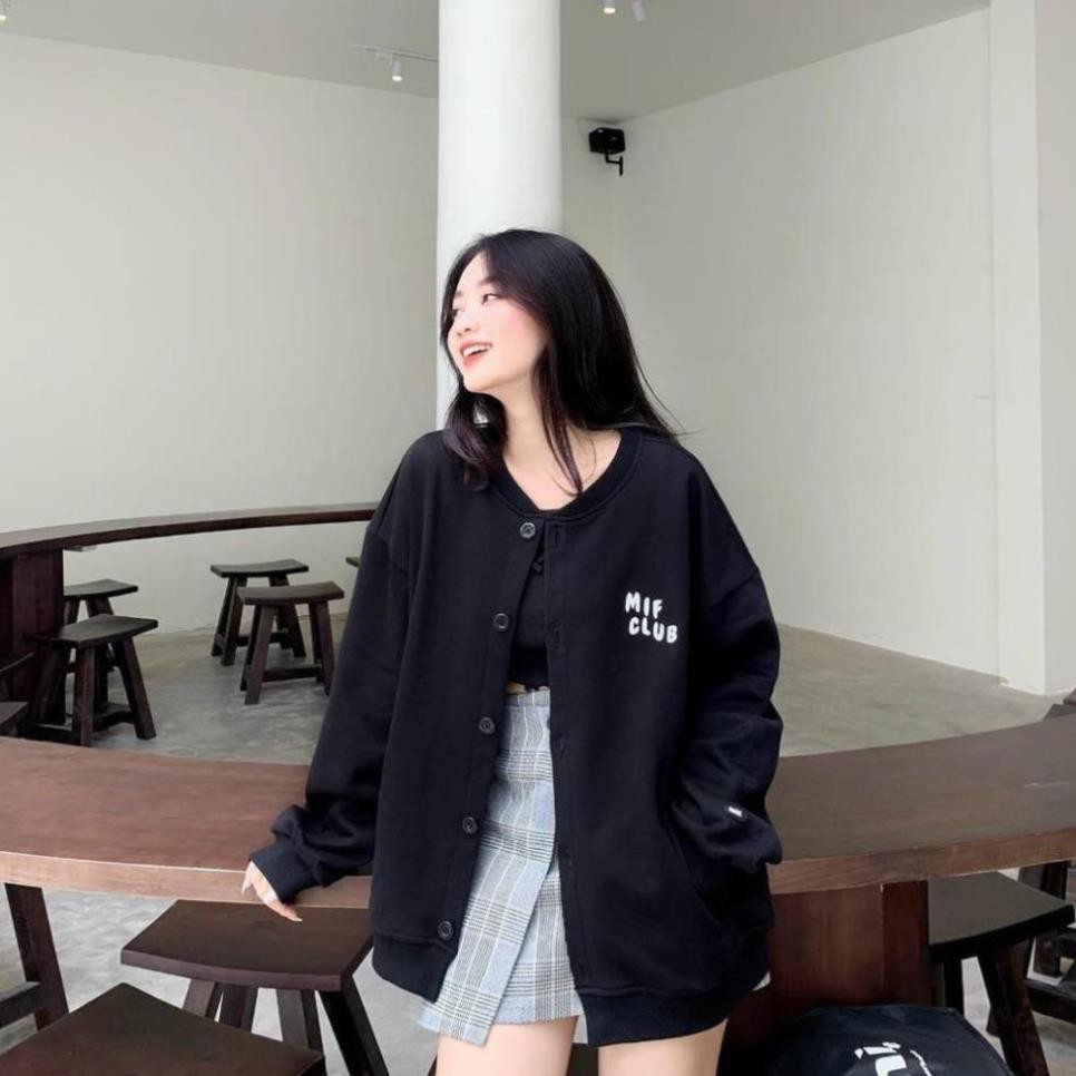 [VIDEO THẬT] Áo Khoác CardiGan Nỉ Ngoại Cao Cấp MIF CLUB