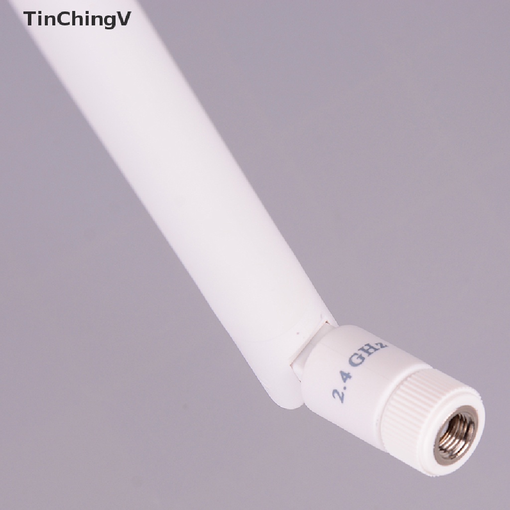 1 Ăng Ten WiFi 5dBi RP SMA 2.4GHz Màu Trắng