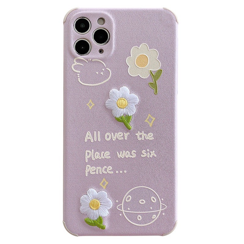 Ốp lưng iphone thêu hoa  N22 | BigBuy360 - bigbuy360.vn