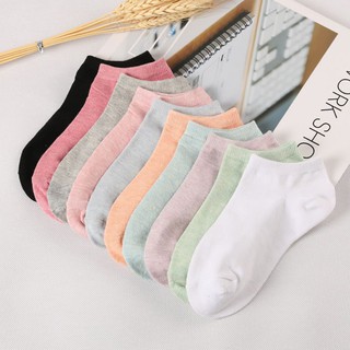 Đôi với cotton màu trơn phong cách thu đông hợp thời trang cho phái nữ