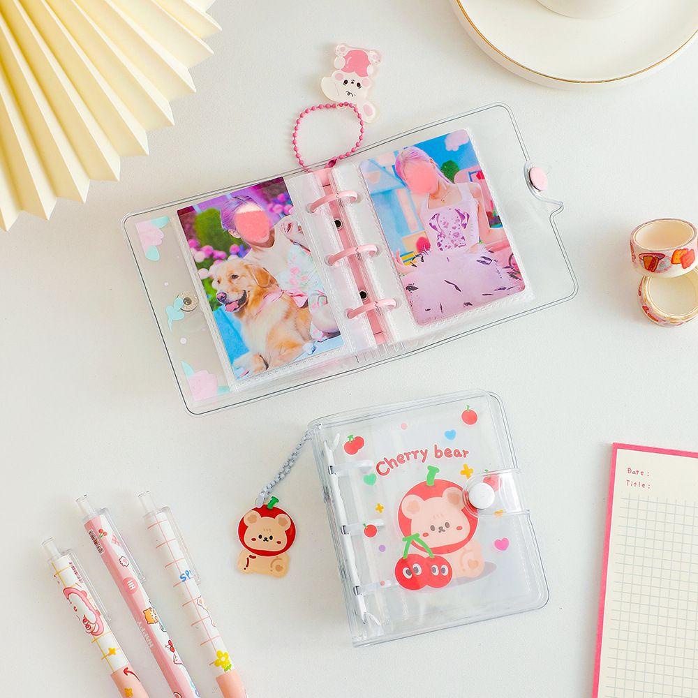Album ảnh thẻ polaroid thần tượng PVC Kawaii trang trí nhiều màu