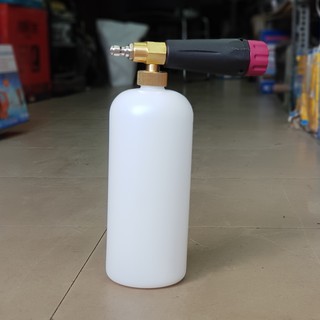 Bình phun bọt tuyết mini lắp đầu súng rửa xe giá siêu mềm