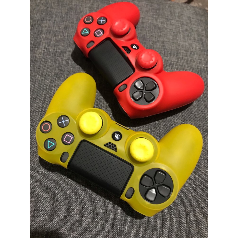 SONY Vỏ Bọc Silicon Dẻo Bảo Vệ Cho Tay Cầm Chơi Game PS4 / PS4 Pro Slim