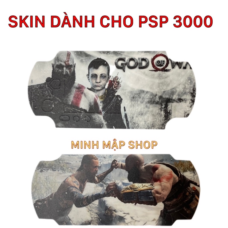 Skin dành cho máy psp 3000- In theo yêu cầu