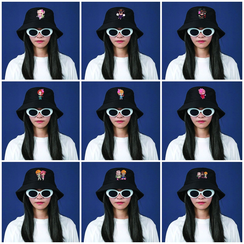 Mũ bucket in hình JIBAKU SHOUNEN HANAKO-KUN Cậu Ma Nhà Xí anime chibi xinh xắn thời trang nam nữ