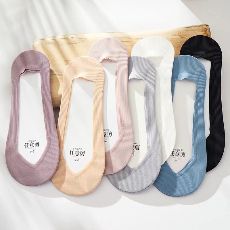 Vớ mỏng vô hình miệng nông thoáng khí xuân hè dành cho nữ