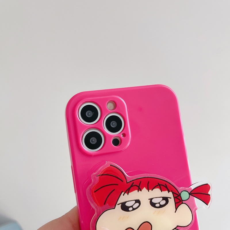 Ốp Điện Thoại Họa Tiết Cậu Bé Bút Chì Cho OPPO Reno 5 6 F11 A92 A31 A5 A9 A52 A3s A74 5G A53 A53s 4G