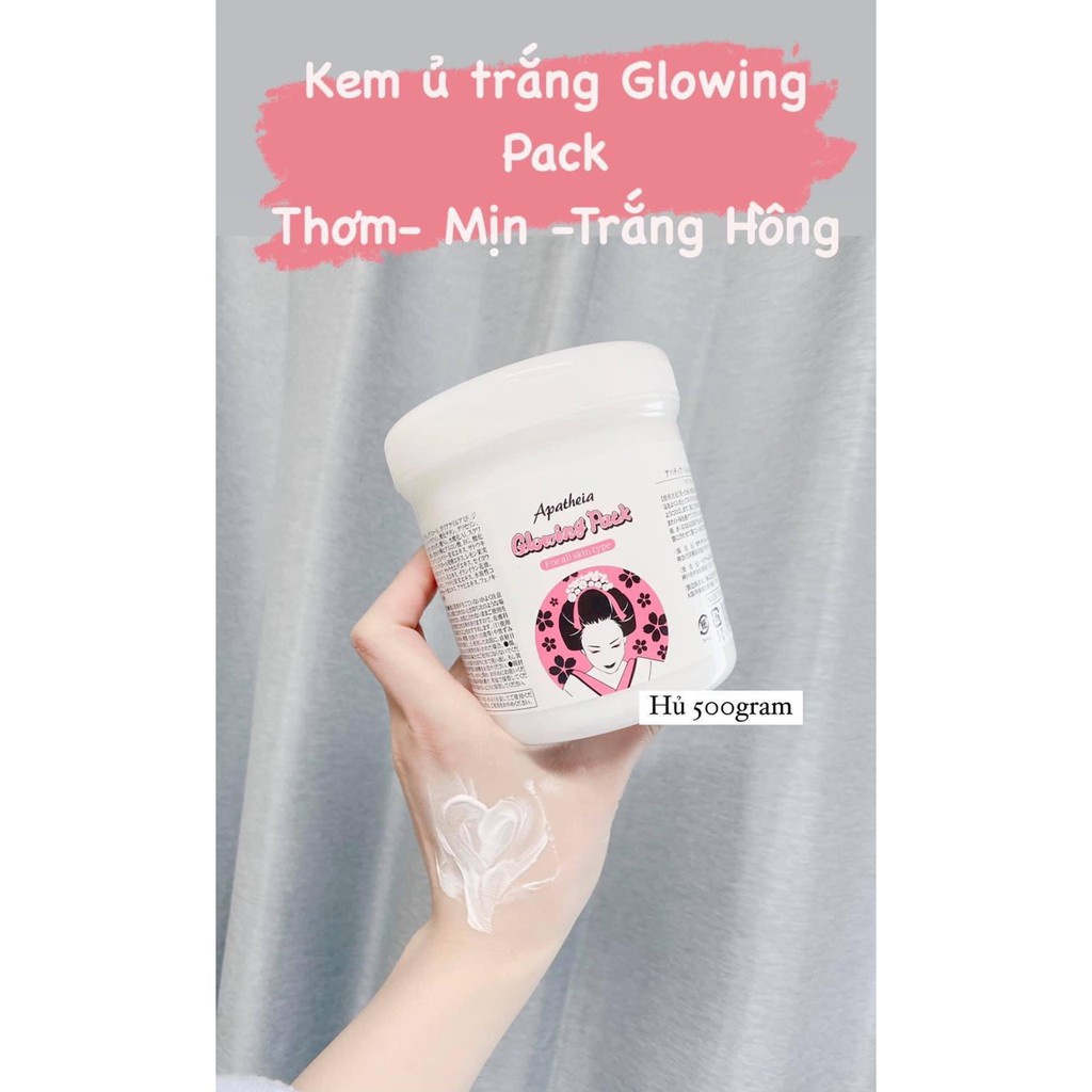 Kem Ủ Trắng Da Apatheia Glowing Pack Cô Gái Nhật Bản | BigBuy360 - bigbuy360.vn