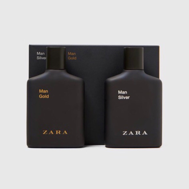 Set Nước hoa Zara Man Gold & Man Silver 100ml