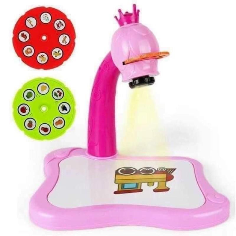 Bàn Vẽ Thông Minh Cho Bé Học Vẽ, Phát Triển Trí Tuệ - Bàn Vẽ Có Đèn Chiếu Sáng Cho Bé