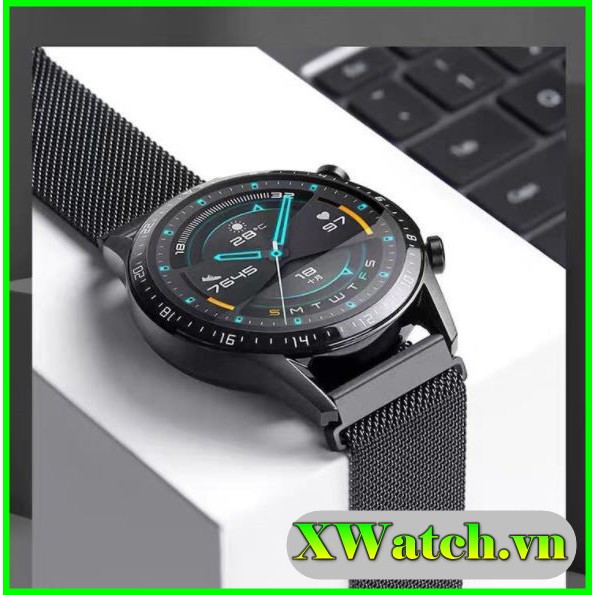 Dây đeo Milanese cho đồng hồ thông minh Huawei Watch GT GT2 GT 2 46mm 42mm GT2e Honor Magic Watch 2 46m,Honor GS Pro