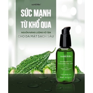 Sữa Rửa Mặt Khổ Qua soHERBs 80ml