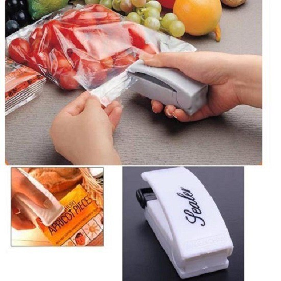 Máy hàn túi nilon mini cầm tay SEAL sử dụng pin tiểu AA