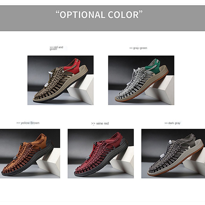 Giày sandal thể thao chống trượt size 35-46 phong cách thời trang cho nam và nữ