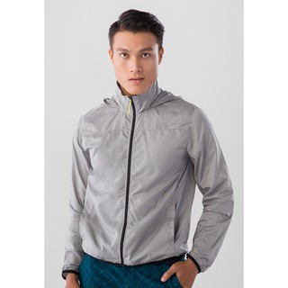 Áo Khoác Gió Thể Thao Nam Giordano Windbreaker Màu Xám 0107800103