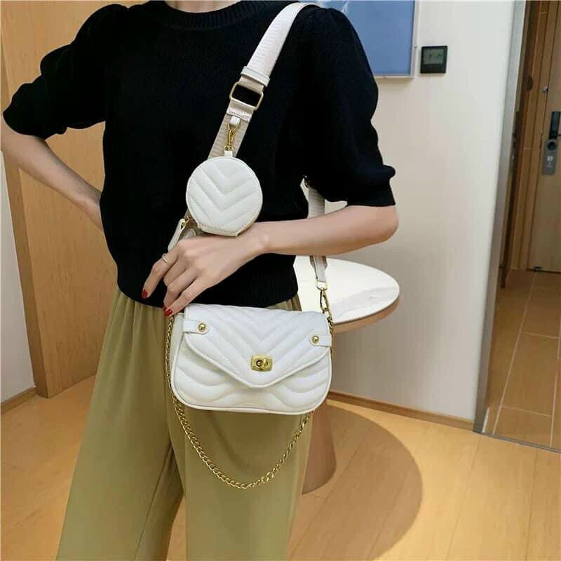 set túi ví bản 2 dây đeo nhập khẩu QC chất lượng loại 1 yhinh