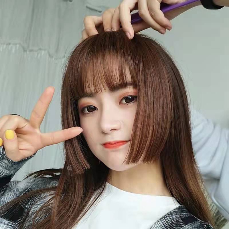 Tóc Mái Giả 3D Thời Trang Cho Nữ