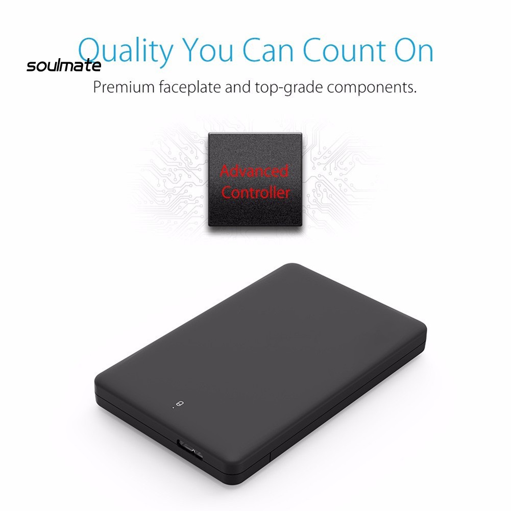 Bộ vỏ đựng ổ cứng HDD 2.5" 2TB có cổng USB 3.0 | BigBuy360 - bigbuy360.vn