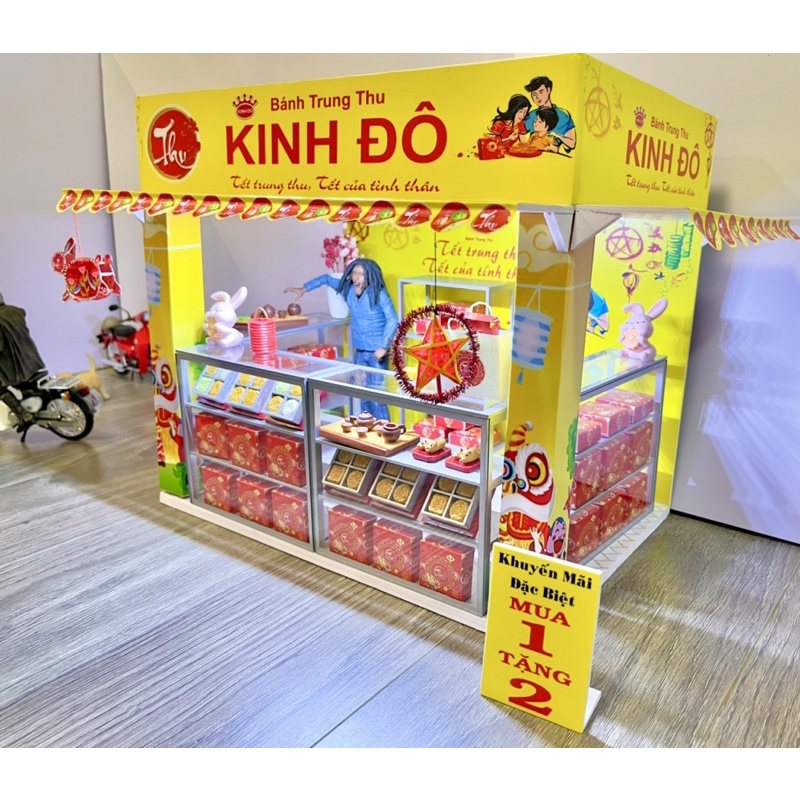 Mô hình hộp bánh trung thu 1/12
