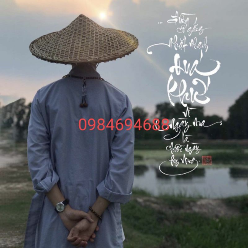 Nón lá nhà chùa - nón cổ trang