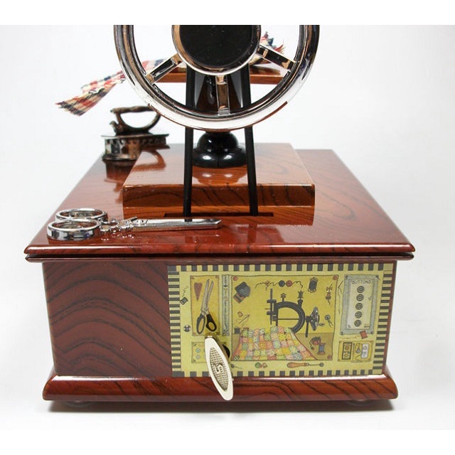 Hộp nhạc máy khâu lên dây cót, quà tặng cá tính