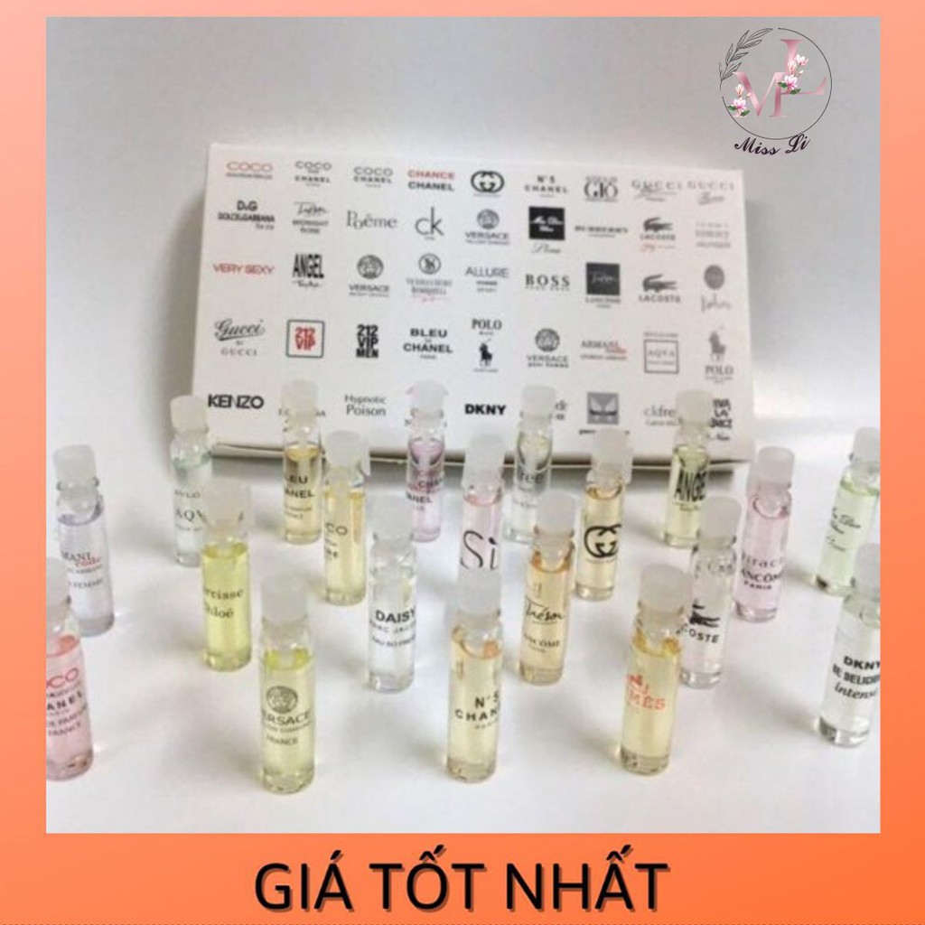 Nước Hoa Mini 2ml ( mùi ngẫu nhiên)