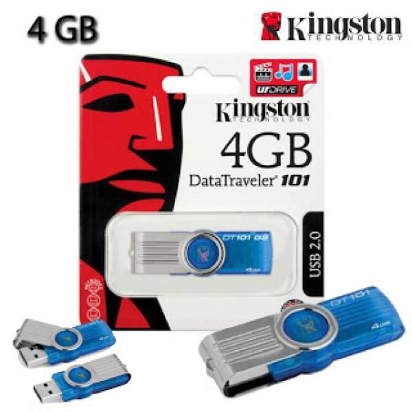 USB KINGSTON 4Gb DT101 G2 ĐỦ DUNG LƯỢNG NTFS/ FAT/ FAT32/ exFAT