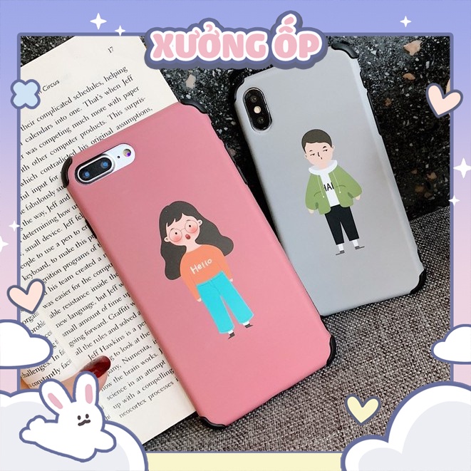 Ốp IMD viền chống sốc GIRL BOY cho A10 /A20 /A30/ A50/ A50S/ J7 prime/ J7 pro/A1K/ A5S / A3S