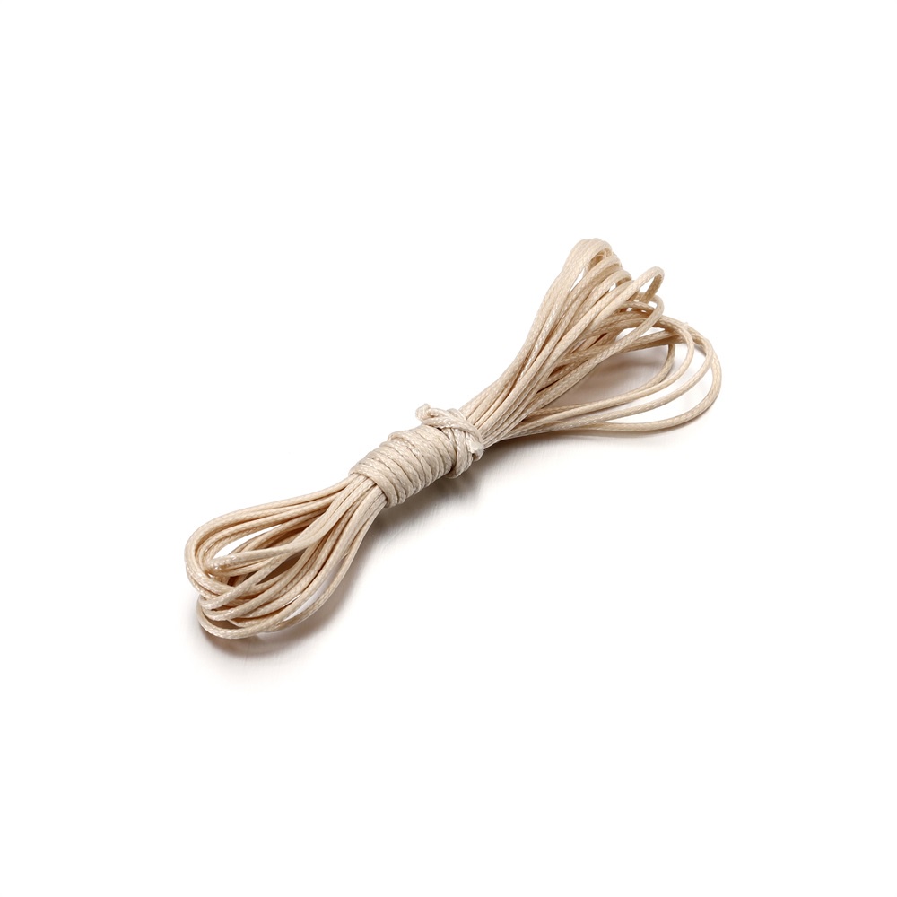 Cuộn 10m dây cotton ST.KUNKKA 0.5 0.8 1.0 1.5 2.0mm làm trang sức thủ công