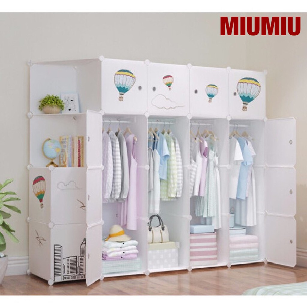 Tủ nhựa ghép 20 ô