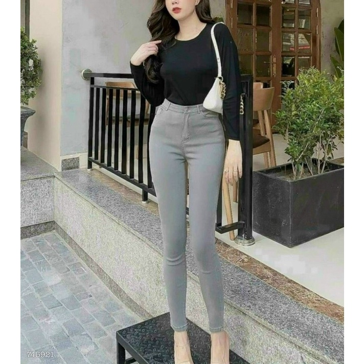 QUẦN JEANS LƯNG CAO