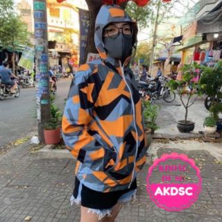 Áo khoác dù 3D hot
