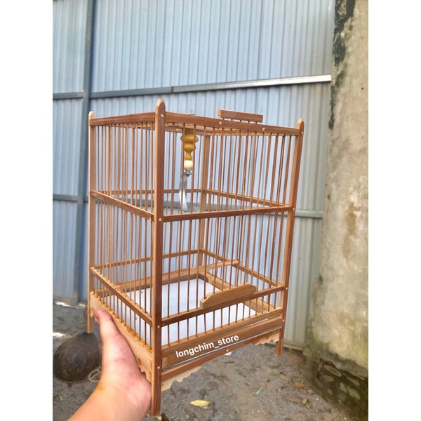 LỒNG KHUYÊN VUÔNG NAN TRÚC ĐẸP RẺ CHO CHIM KHUYÊN
