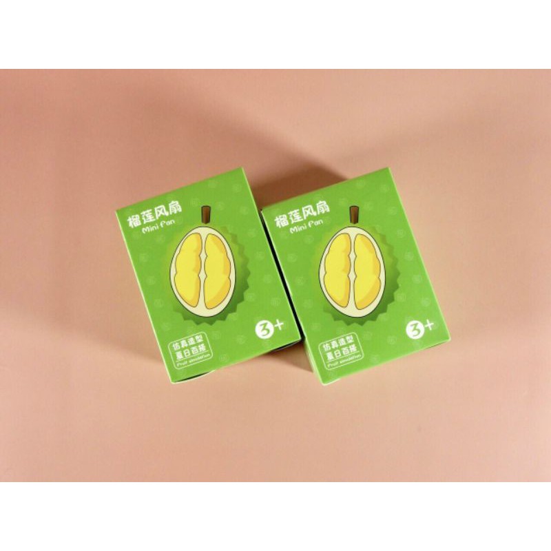 QUẠT MINI CẦM TAY MINI SIÊU CUTE SIÊU MẠNH HÌNH CHUỐI / SẦU RIÊNG