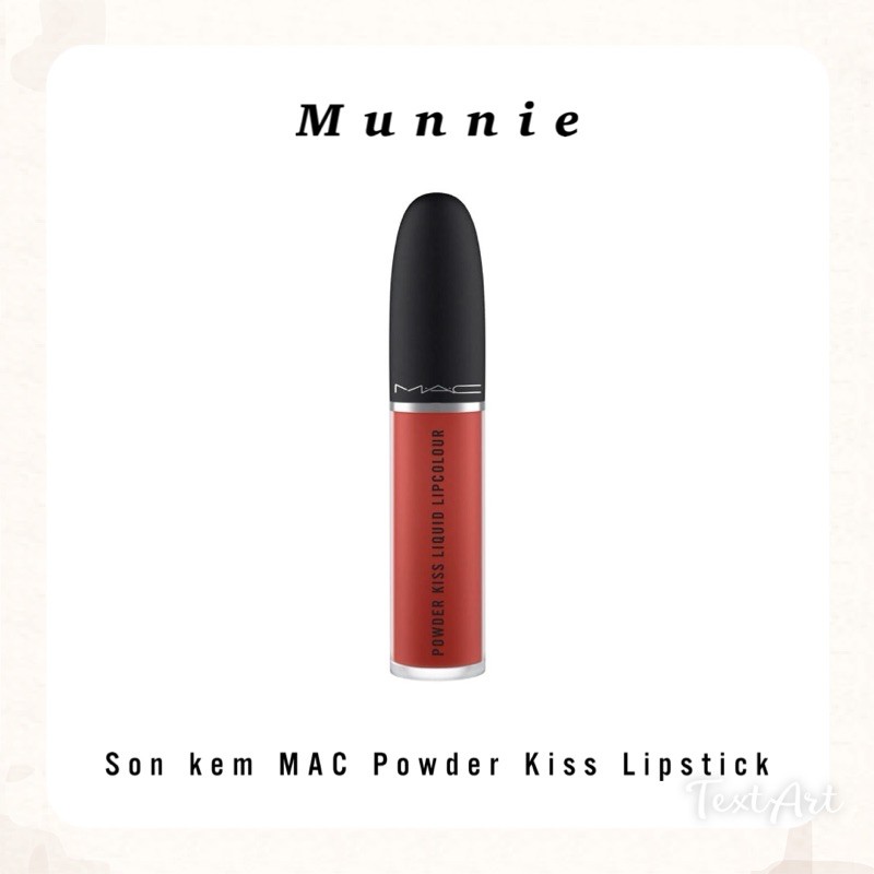 [BILL MAC US] Son kem MAC Powder Kiss Lipstick