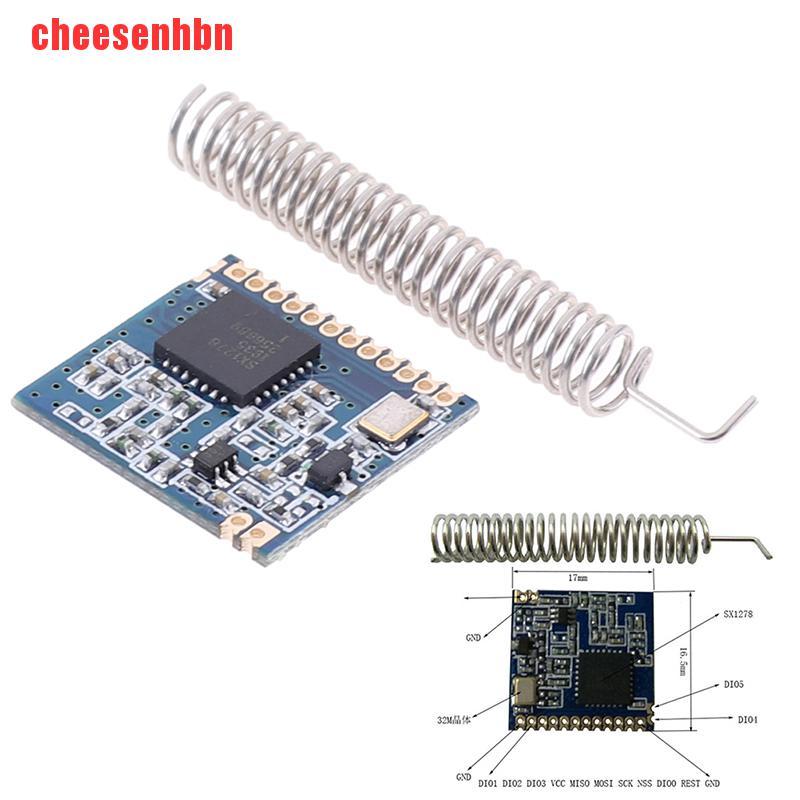 [cheesenhbn]1Set LoRa SX1278 Long Range RF Wireless Power Mental Module SX1276 For Arduino